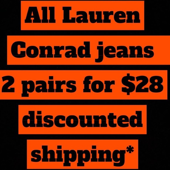 LC Lauren Conrad Denim - Lauren Conrad sale!